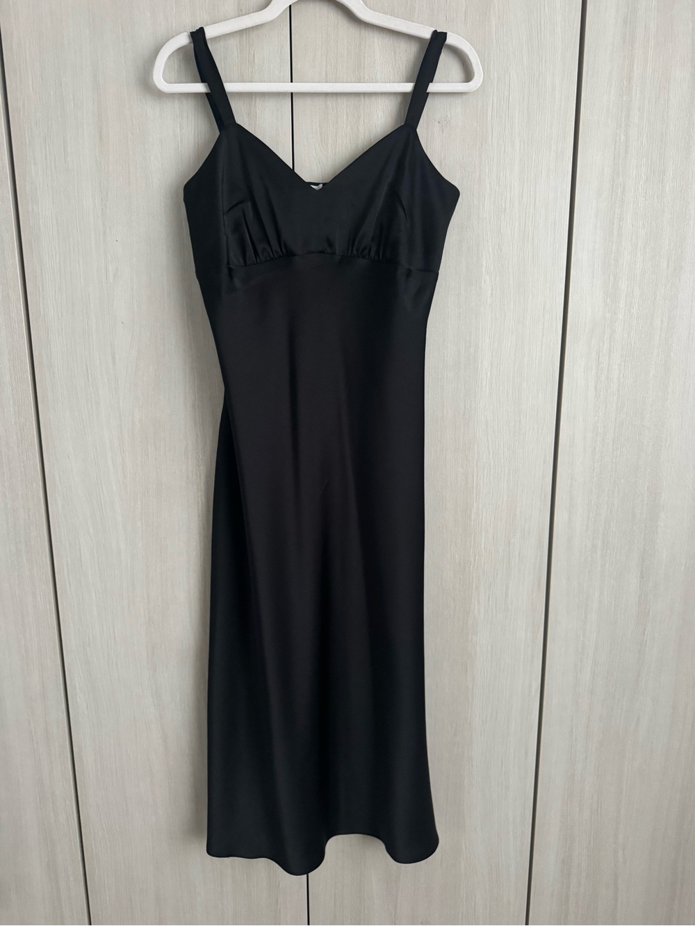 sofia by sofia vergara Black Strap Dress with Thin Straps Sz S